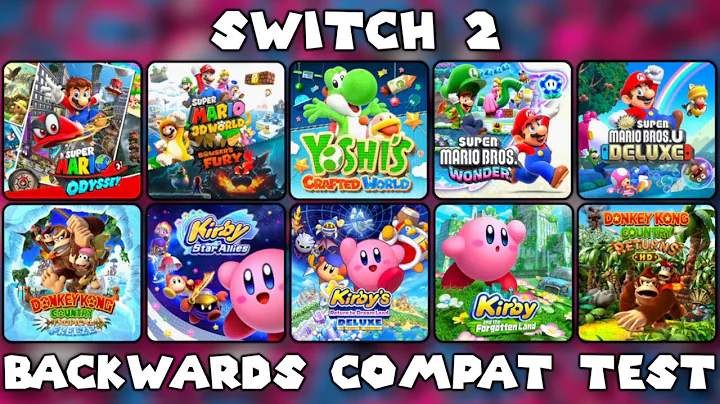Nintendo Switch 2 Backwards Compatibility Testing 10 Platformer Games