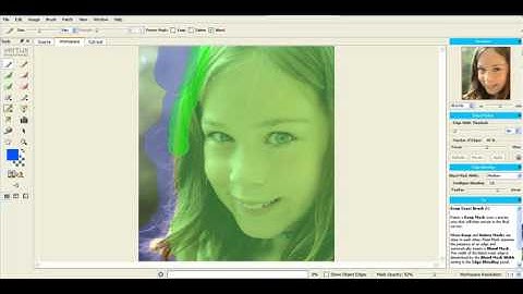 Fluid Mask 3 - Hair Blending