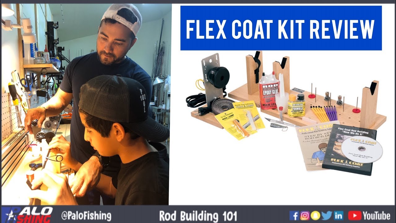 Flex Coat Rod Building - Simple Rod Finish Method 