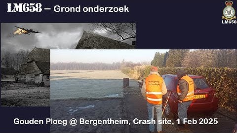 Lancaster LM658 Bergentheim: Grondonderzoek Crash Site (1 Feb 2025)
