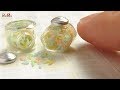 Miniature Jelly Beans & Glass jar DIY - Petit Palm