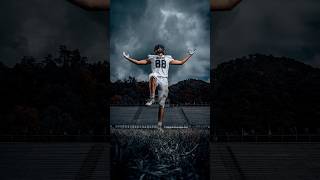 Dramatic Football Photo Shoot