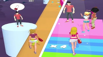 Makeover Run All Levels Gameplay Walkthrough Android,IOS New Update Levels  3-4
