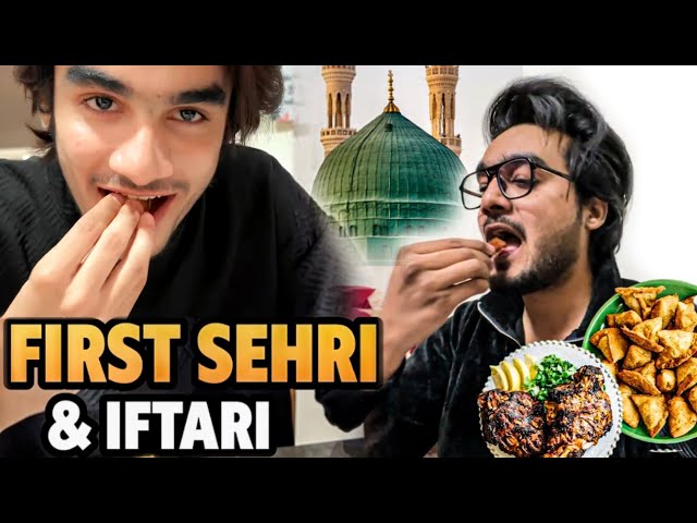 YAZDAN Ramadan Vlog 1 | First Iftari and Sehri at Home | Param Vlog #200 class=