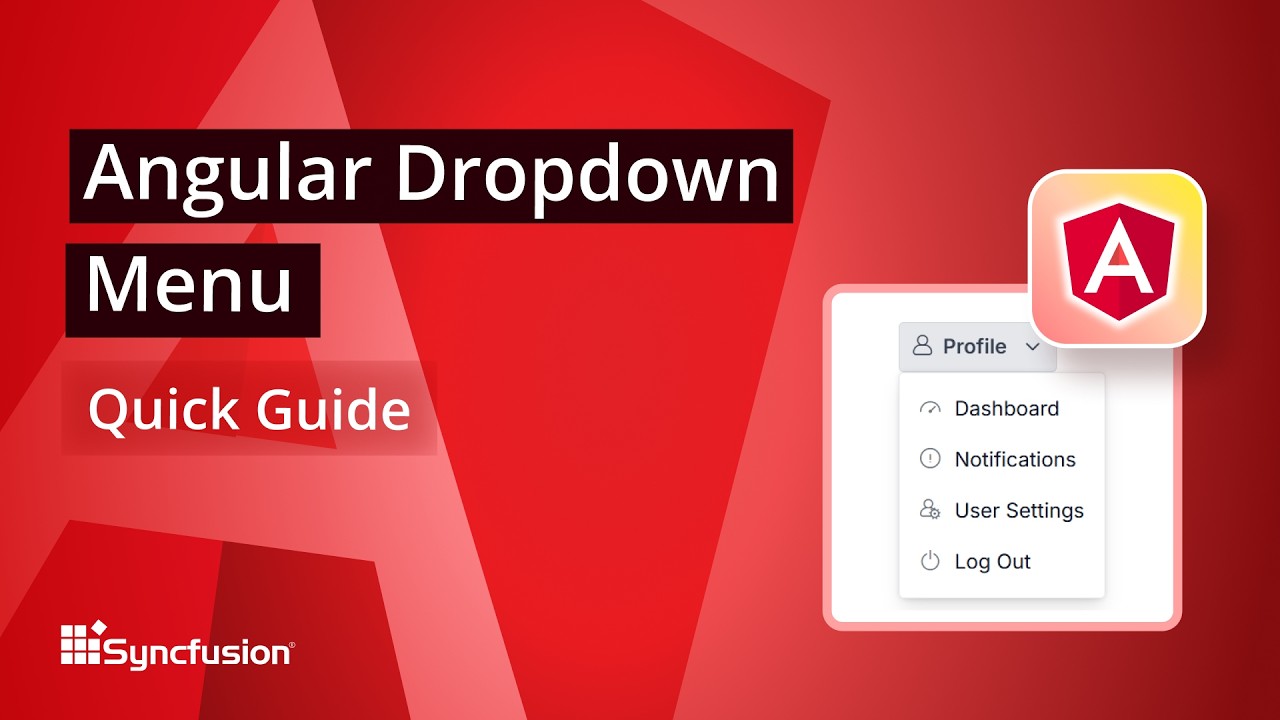 Angular Dropdown Menu: The Ultimate Feature Walkthrough - YouTube