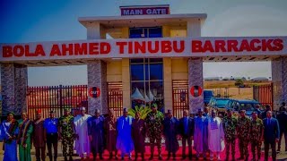 Newly Built Bola Ahmed Tinubu Barracks to Accommodate 614 Personnel(170 Officers, 444 Soldiers- COAS