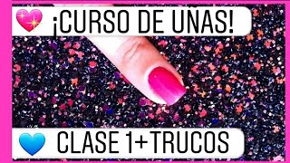 ■CÓMO PREPARAR las UÑAS+TRUCO■para ESMALTADO SEMIPERMANENTE uñas de GEL o UÑAS de ACRILICO#CLASE 1