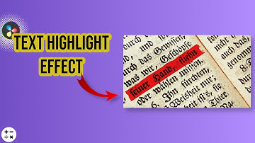 Text Highlight Effect DaVinci Resolve 19 Tutorial | Beginner