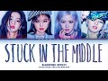 AI COVER BLACKPINK 블랙핑크 Stuck In The Middle Original By BABYMONSTER Color Coded Lyrics 