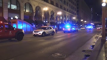CTA Red Line evacuated after train car part hits third rail