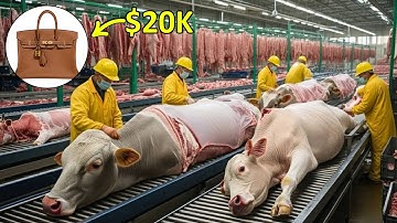 Inside the Hermès Tannery — How a Calfskin Becomes a $20,000 Birkin Bag (Full Process)