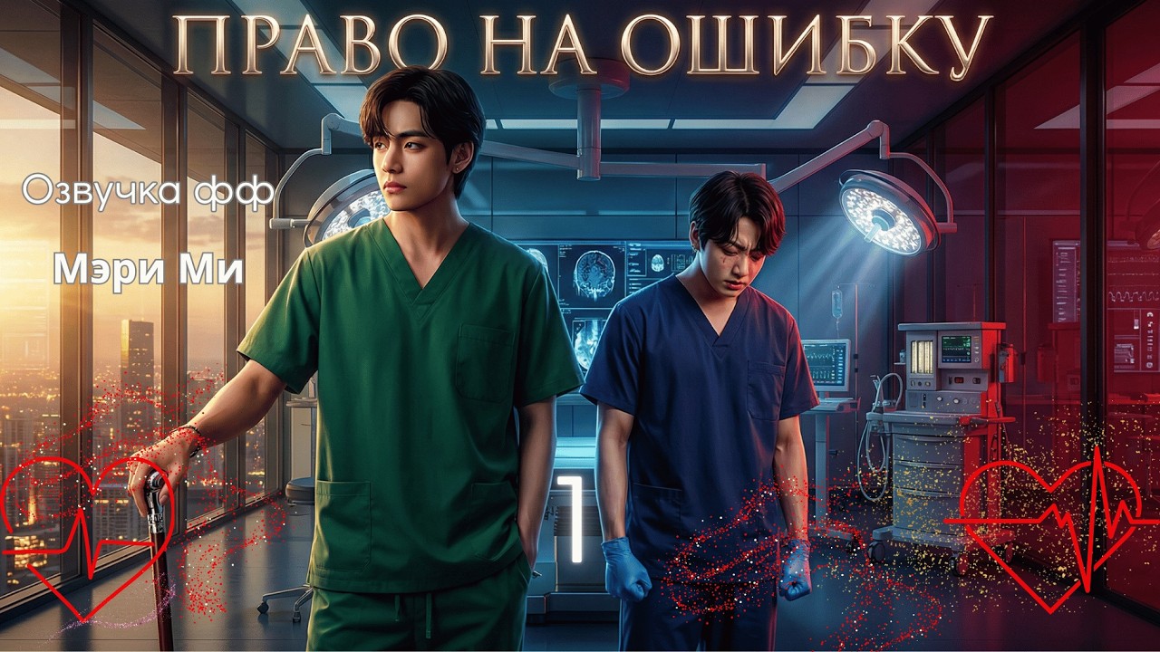 ФФ Право на ошибку/Мэри Ми.Глава1.🩸Драма о медицине, выгорании и любви/БТС/BTS/taekook/Вигуки