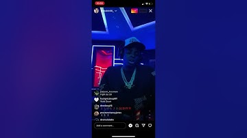 Lil Double 0 In The Studio Recording (IG Live)🔥🔥🔥