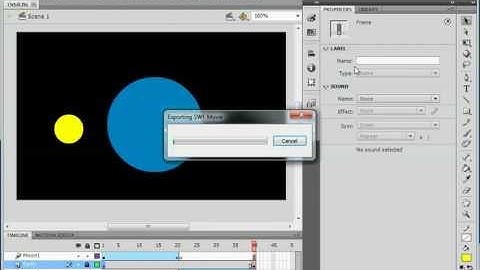 Flash CS5 - Layers and Motion Tweens