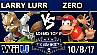 Tbh7 Smash 4 - Msf Larry Lurr Fox Vs. Tsm Zero Diddy Kong Wii U Losers Top 8