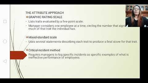 The Attribute Approach