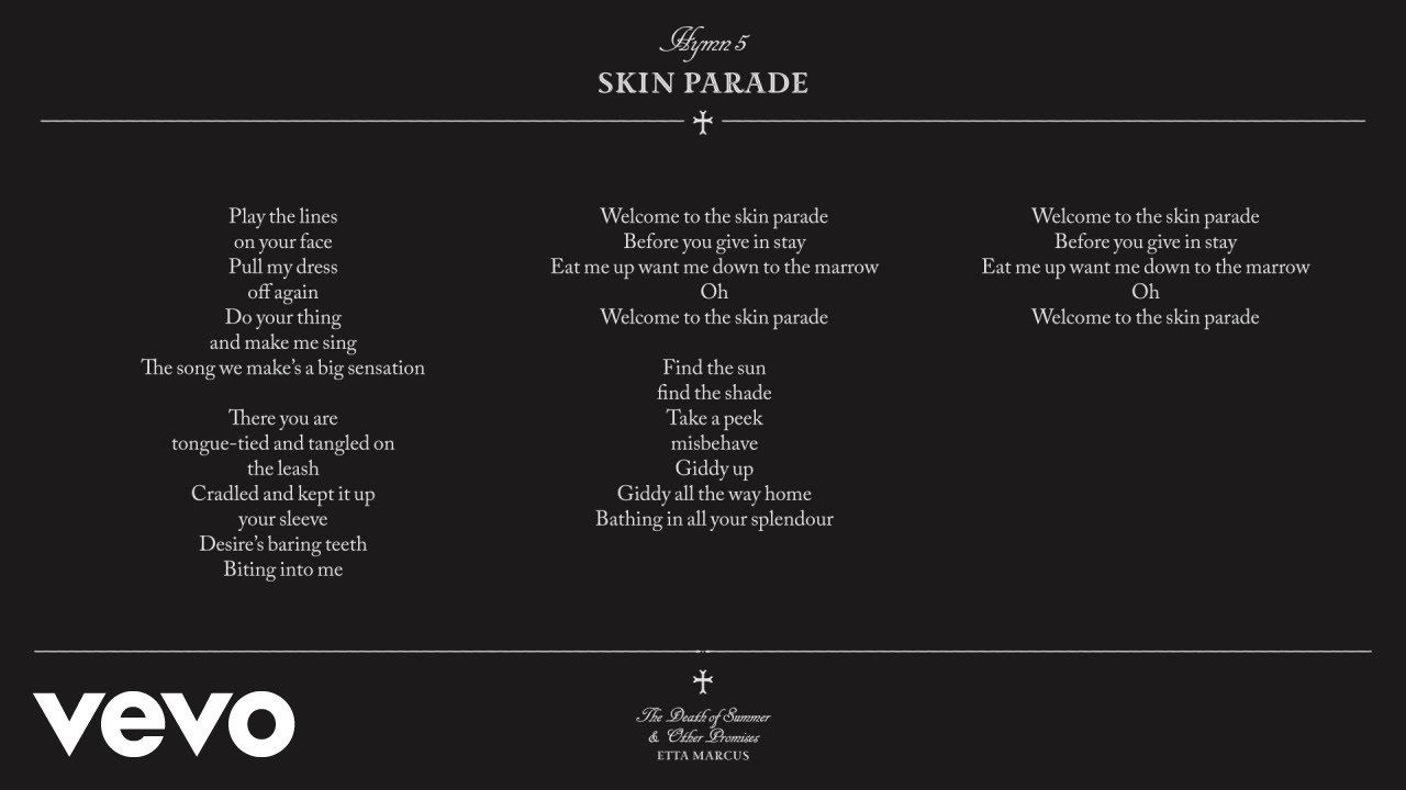 Watch Etta Marcus - Skin Parade (Official Lyric Video) on YouTube
