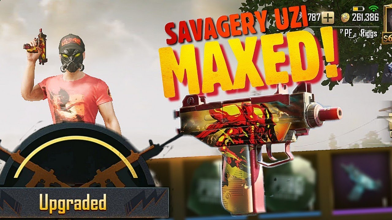 SATISFYING SAVAGERY UZI CRATE OPENING - MAXED OUT! | PUBG Mobile - 