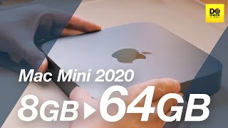 Mac Mini 2020 メモリを8GBから64GBへ！4K動画編集のためのグレードアップを追い求めた結果【動チェク！】