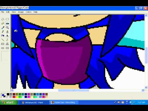recoloring amy rose to bowy arrow part 2.wmv