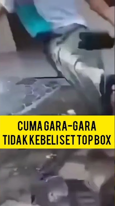 Waduh! pak haji marah gara² tidak kebeli set top box (STB) 🤦😂😂
