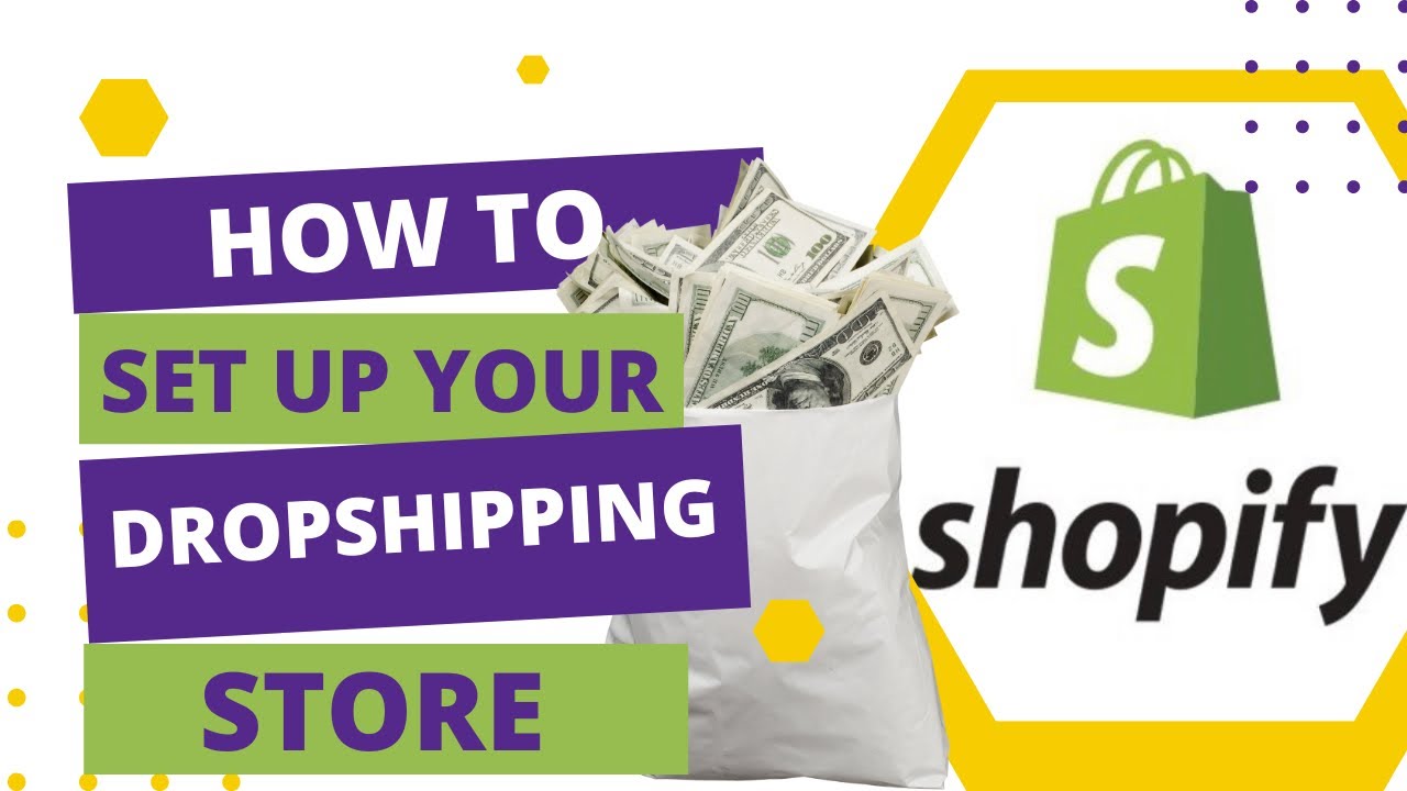How to set up your Shopify dropshipping store quickly! 💨 - YouTube