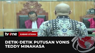 Detik-Detik Hakim Bacakan Vonis Teddy Minahasa | Kabar Utama tvOne