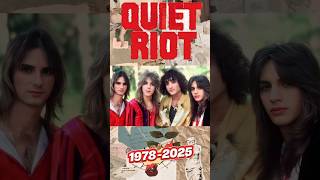 Quiet Riot 1978-2015 #nostalgia #music #rock #shorts #thenandnow #classicrock #70smusic #quietriot