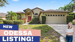 4 Bedroom Home for Sale in Odessa only $500K! Low HOA!