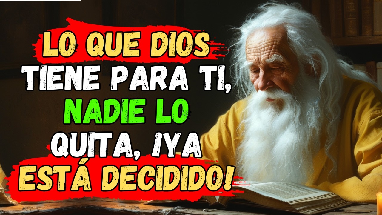 DIOS TE DICE HOY... NADIE PUEDE LLEVARTE LO QUE YO HE PREPARADO PARA TI ...