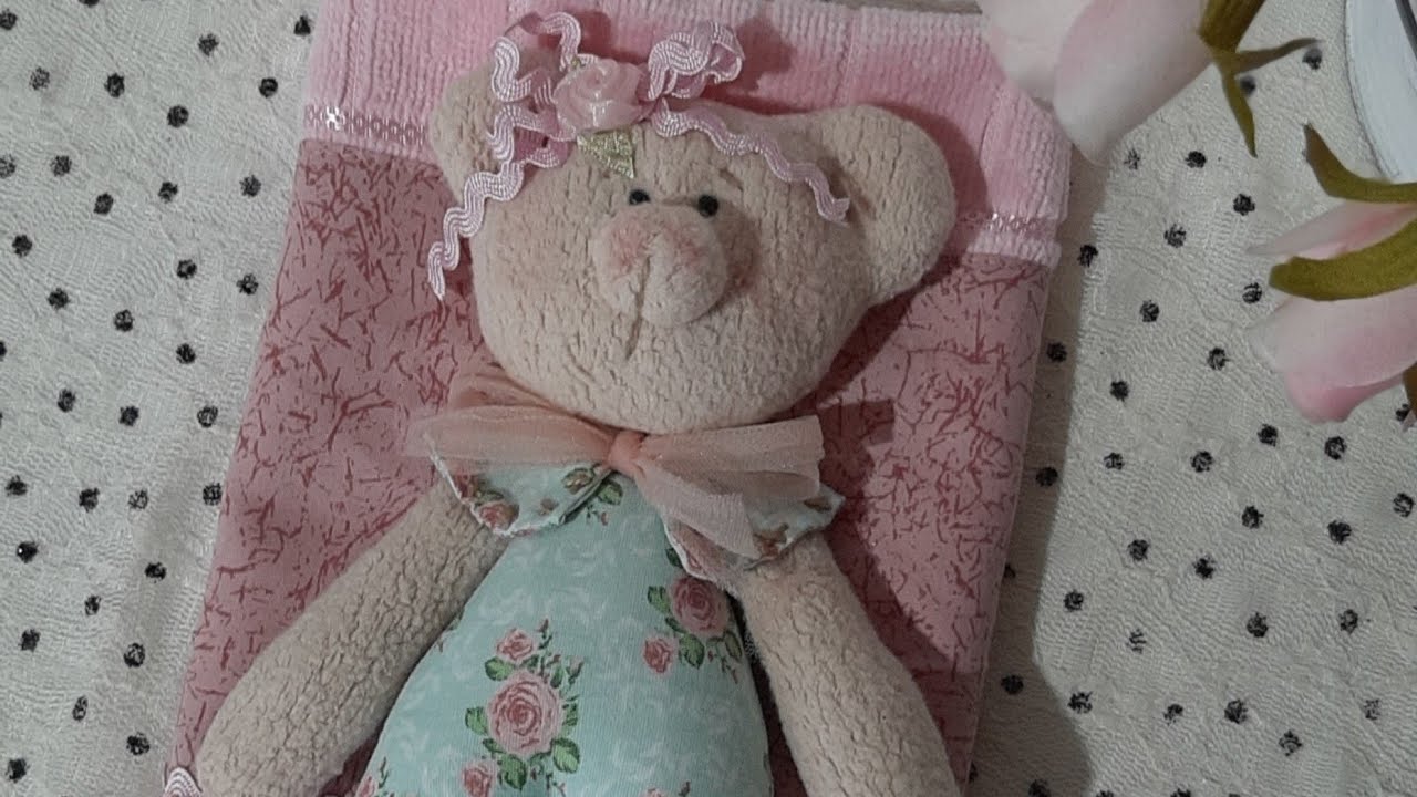 Toalha de boca para bebê, toalhinha de boca com ursinho, paninho de boca com ursinho.