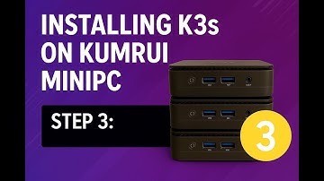 Installing K3s on Kumrui MiniPC | Step 3 of Kubernetes Homelab Setup #k3s #Kubernetes
