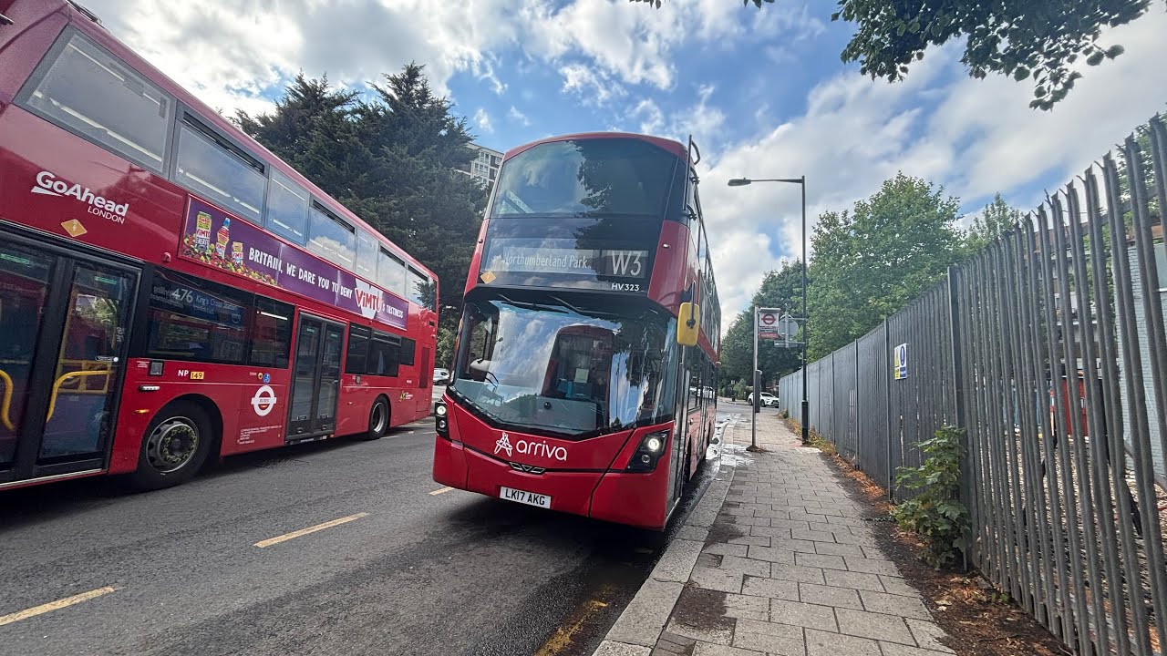 W3 to Redvers Road | diversion route visual