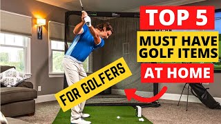 How to Play Golf at Home?!🤔(Best 🏌️‍♂️ Items to Practice Golf at Home) screenshot 3