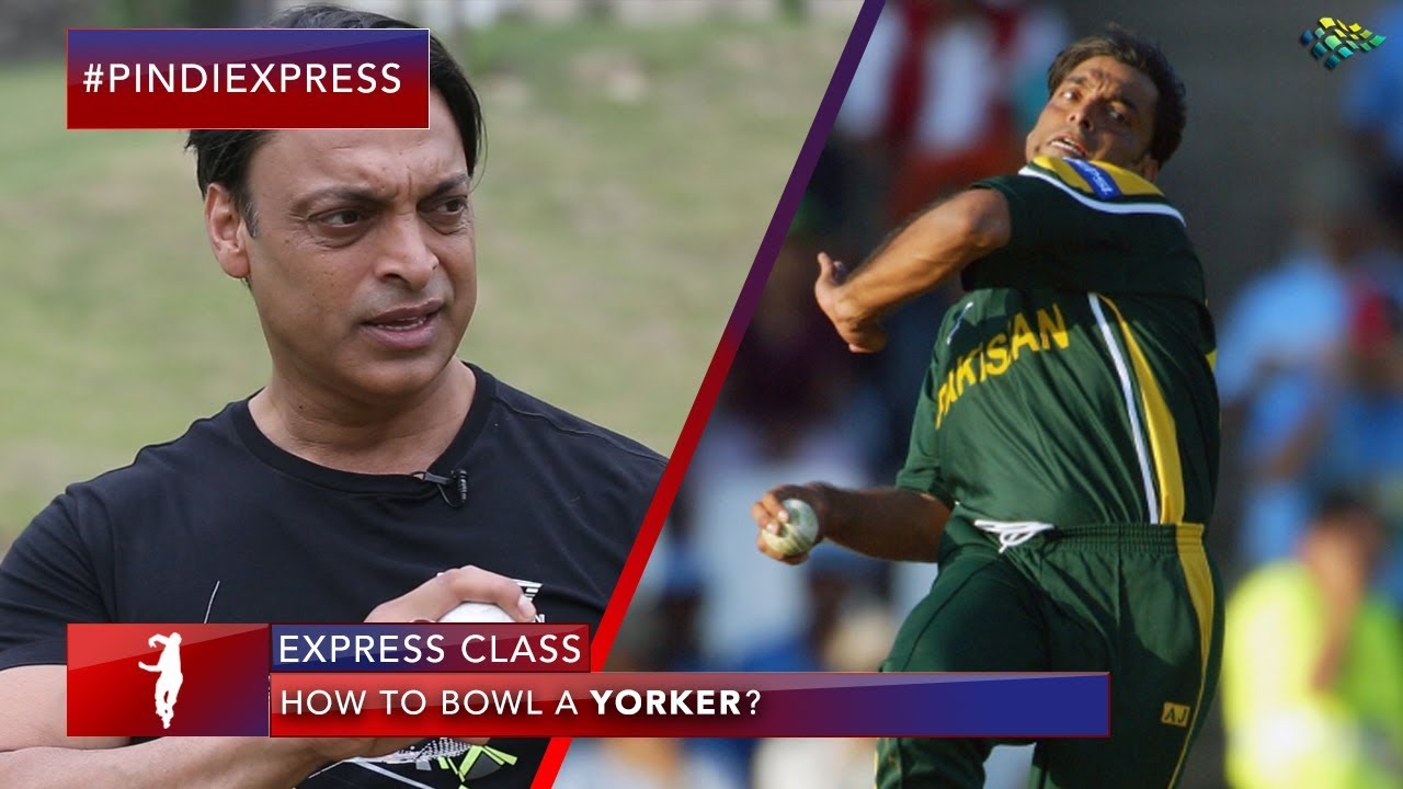 Shoaib Akhtar | How to Bowl a Yorker? | Express Class