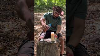 DIY Long-Lasting Fire Starter with Soap and Gasoline 🔥