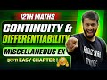 Continuity & Differentiability One Shot 2025-26 Full NCERT with PYQs | Class 12th Maths @munilsir