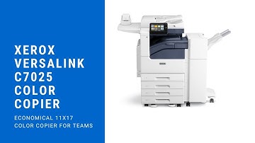 Xerox VersaLink C7020 C7025 and C7030 Color Copiers