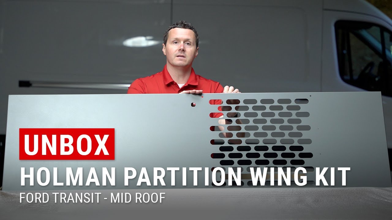 Unboxing Holman Partition Center Panels Kit for Transit & Sprinter Vans