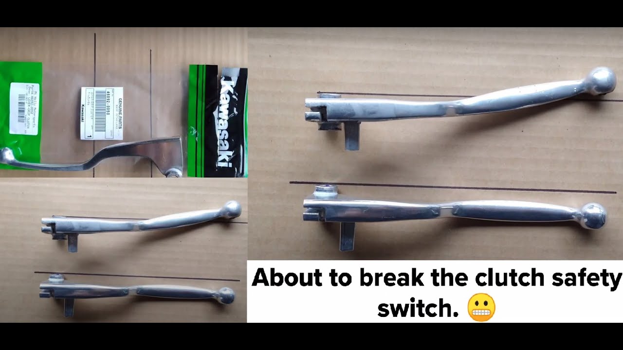 Kawasaki KLX Clutch Lever Replacement YouTube