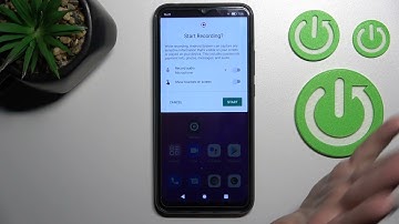 How to Switch On / Off Screen Touches in Screen Recording on BLACKVIEWA70