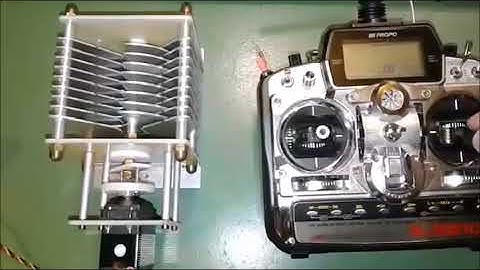 condensatore variabile autocostruito