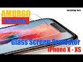 YDYK Amurgo Screen Protector For iPhone X or XS Unboxing