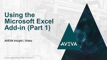Getting started with the AVEVA Insight data connector for Microsoft Excel