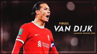 Virgil Van Dijk is back to his PRIME ● 2024 ᴴᴰ