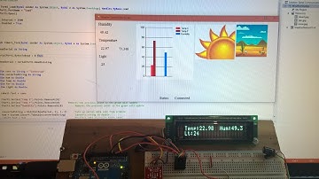 Arduino weather station communicating to computer using visual basic