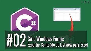 2 - Criando e Configurando o Projeto [C# e Windows Forms: Exportar Conteúdo de Listview para Excel]