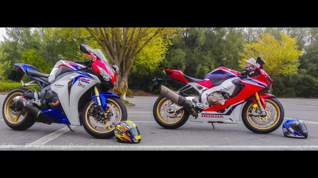Honda CBR 1000 RR 2009 vs CBR 1000 RR SP 2019 by Seb YouTube Honda CBR 1000 RR 2009 vs CBR 1000 RR SP 2019 by Seb YouTube