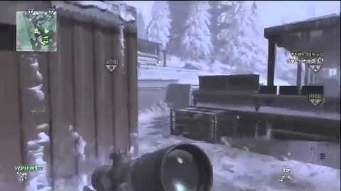 MW3- EPIC NO SCOPE TRIPLE KILL
