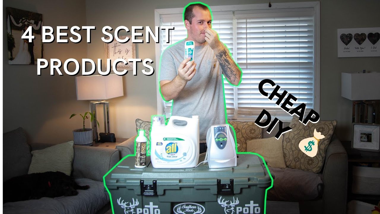 Top 4 SCENT CONTROL methods for Deer Hunting YouTube